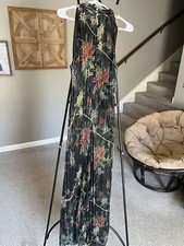 Johnny Was Evelina Metallic Maxi Dress New Without Tags
