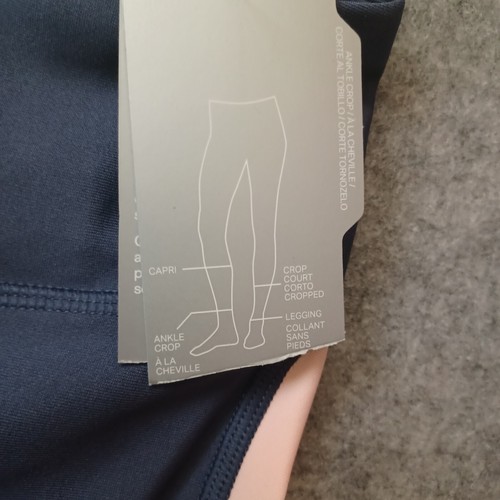 Under Armour Womens Leggings Large Gray Heatgear Ankle Crop Capri Pants - Picture 12 of 13