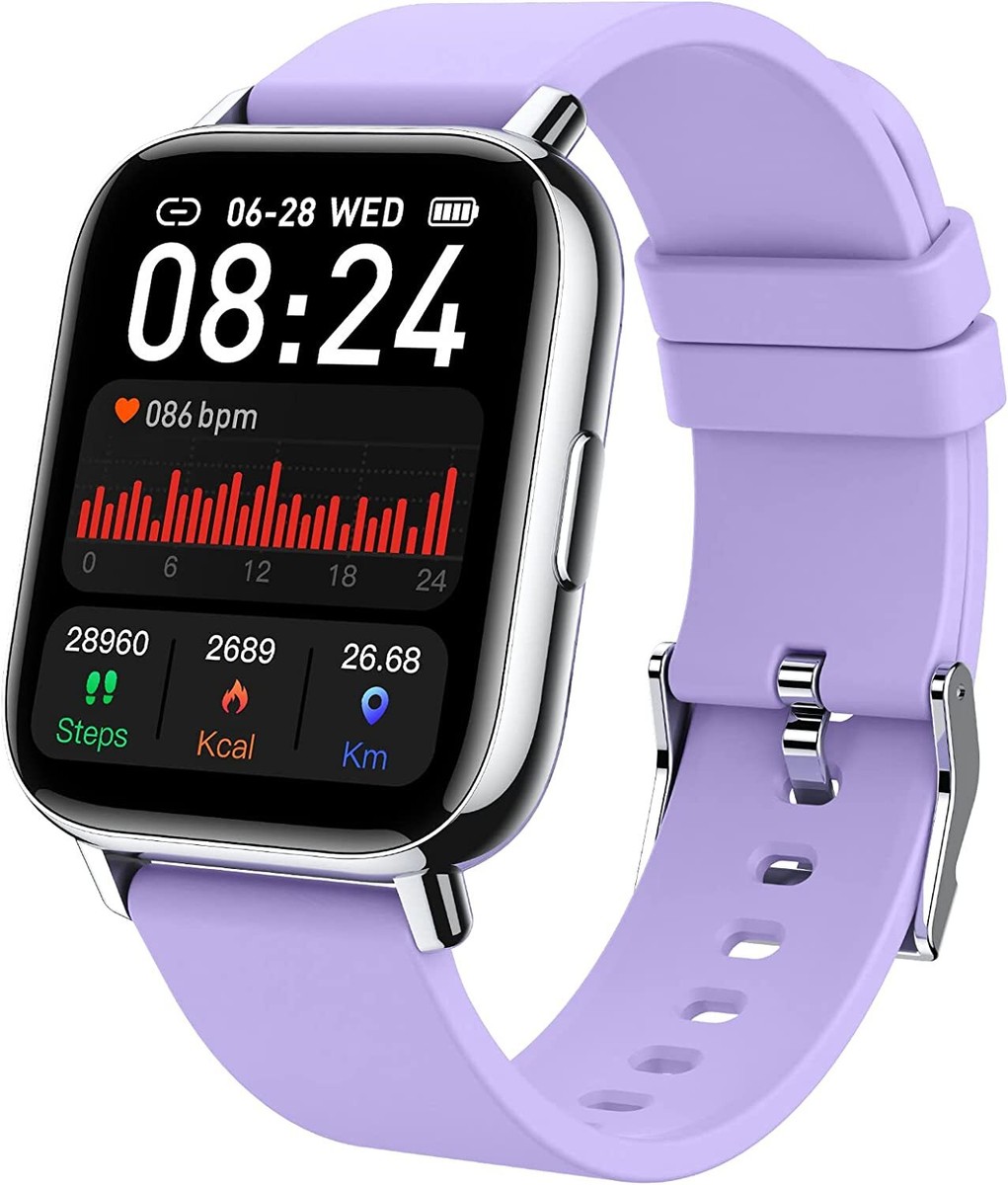 Smart Watch Fitness Tracker Waterproof Compatible with Samsung