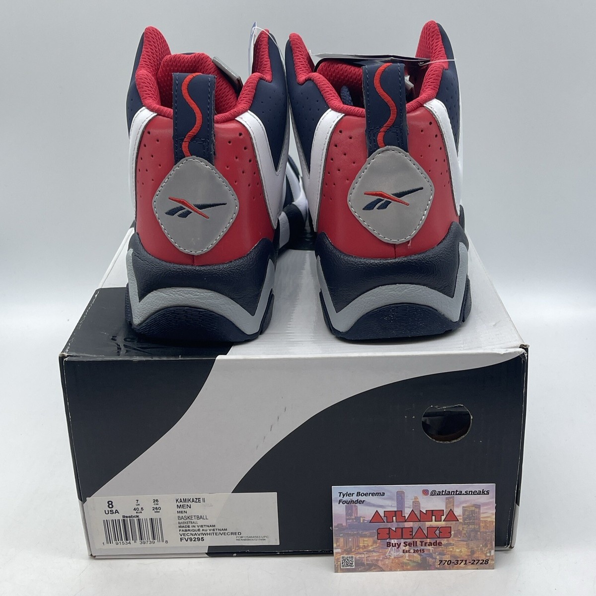 Size 8 - Reebok Kamikaze 2 USA for sale online | eBay