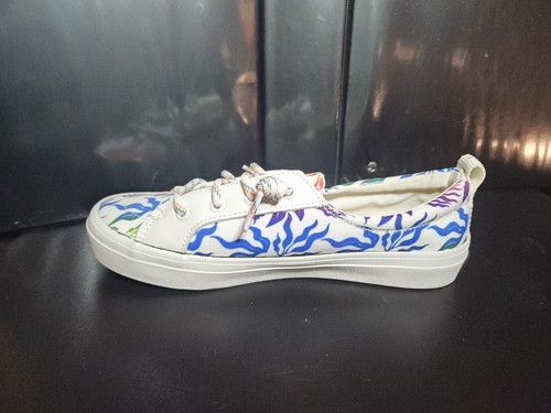 Sperry Herren Striper II CVO Pride Weiß Multi Regenbogen Turnschuhe Größe 6 M - Bild 5 von 9