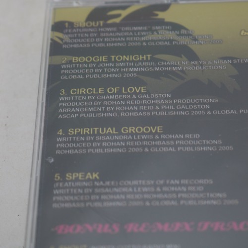 Sisaundra Lewis "Shout" CD * NEW Sealed * 10 Tracks w/ #1 Shout * Mixes Bonus - Picture 4 of 7