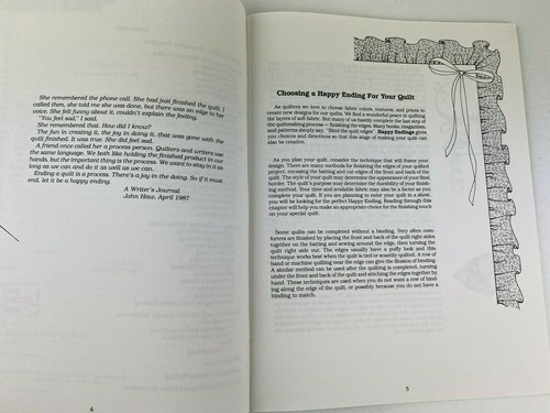 Happy Endings Finishing The Edges of Your Quilt Mimi Dietrich Patchwork Place - Picture 5 of 10