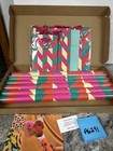 Unwrp 15 Pc Gift Bag & Gift Wrapping Paper Set Chevron