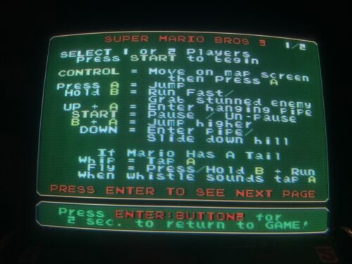 Nintendo Playchoice 10 Super Mario Bros. 3 With Battery Save Cart Pc-10 Smb3 - Picture 3 of 7