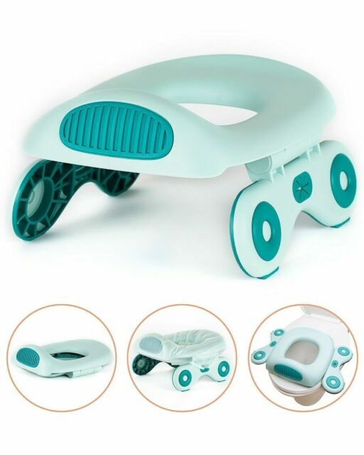 Portable Potty for Toddler Travel Strong Compact Teal NEW FREE SHIPPING Portable Potty for Toddler Travel Strong Compact Teal NEW FREE SHIPPING