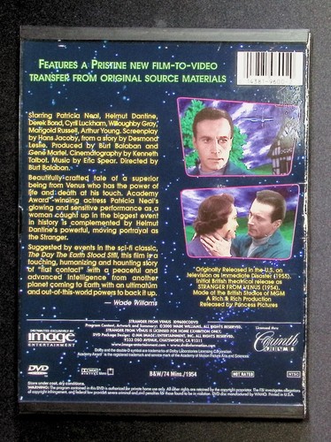 STRANGER FROM VENUS (DVD, 1954, Wade Williams) SCI-FI Bild Patricia Neal KULT - Bild 2 von 8