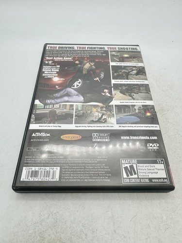 True Crime Streets of LA (PS2 PlayStation 2) Greatest Hits CIB Tested VGC - Picture 3 of 5