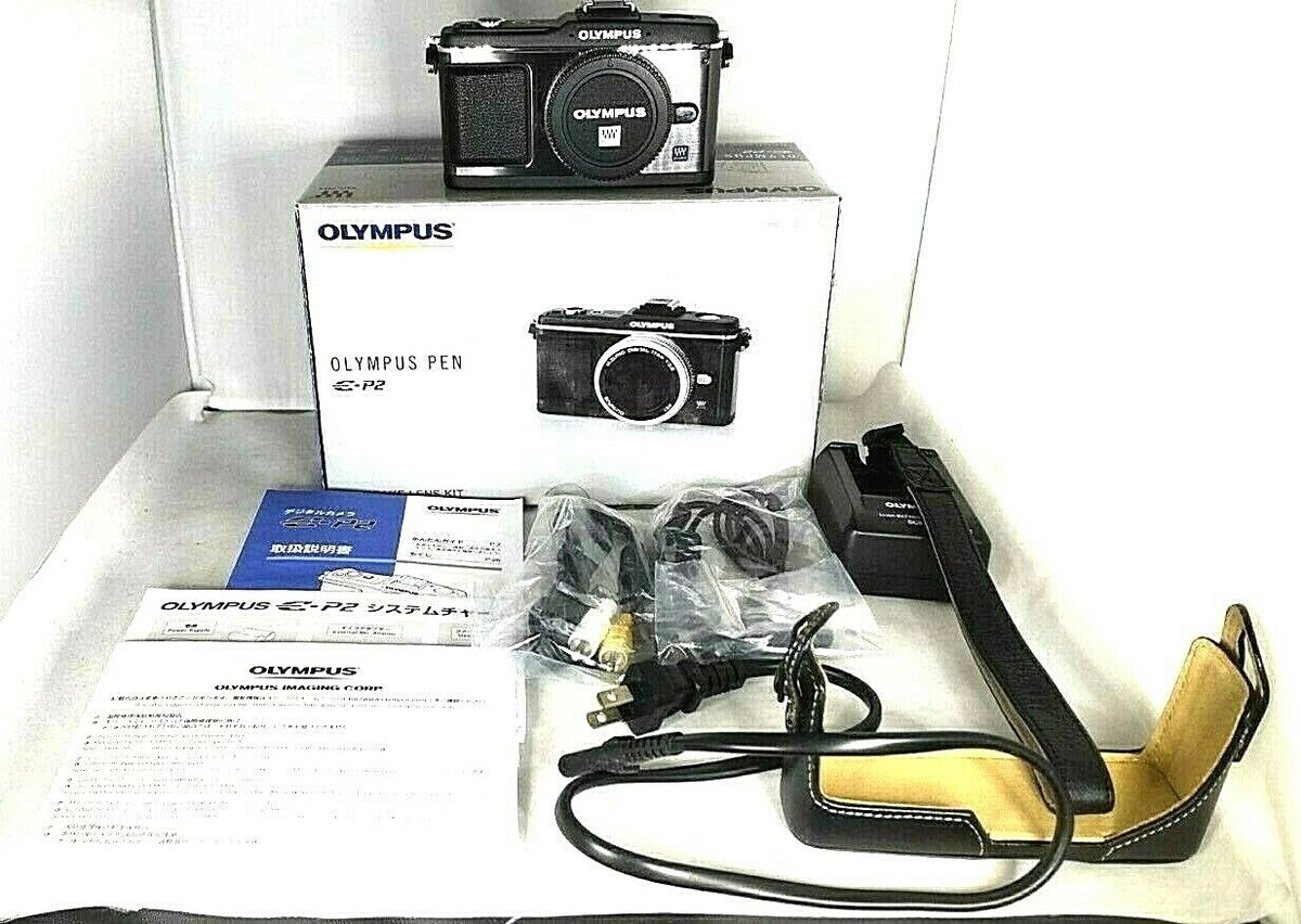 Near Mint】OLYMPUS PEN E-P2 Digital Camera Black Body set #0175 | eBay