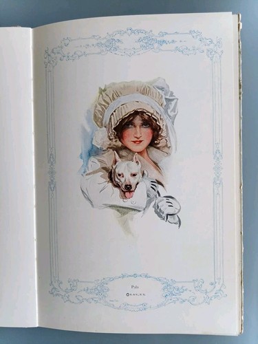 1913 The Little Gift Book With Illustrations By Harrison Fisher , Pages are Mint - Picture 14 of 24