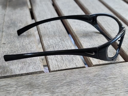 Nike Tarj Round Shiny Black FRAME only No Lenses or Nose Pads EV 0178-001 - Picture 5 of 9
