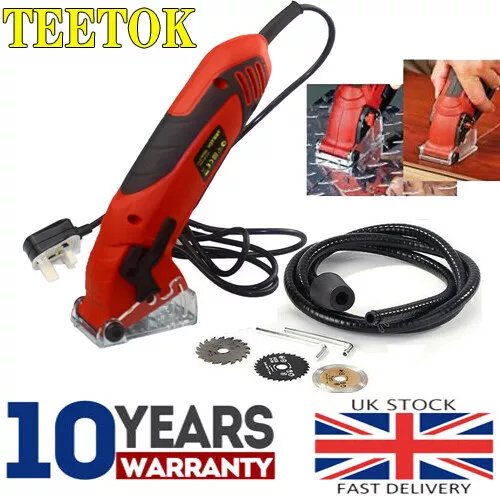 2021 Mini Circular Saw Tool 54.8MM Wood Tile Metal Guide 400W 3