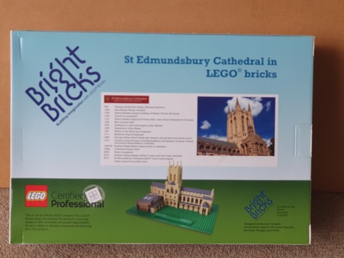 BRIGHT BRICKS St EDMUNDSBURY CATHEDRAL In LEGO Certified Professional Large 2128 - Picture 18 of 24