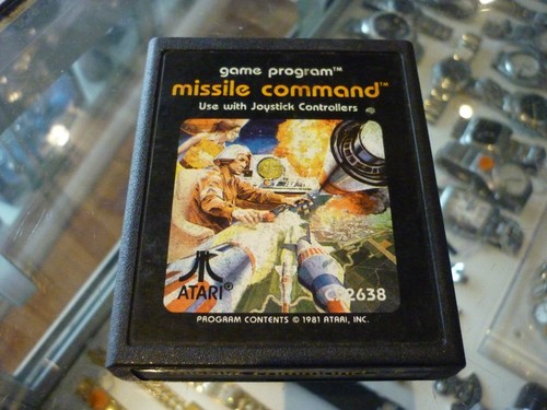 SOLO CARTUCHO/CARTUCHO DE VIDEOJUEGO MISSILE COMMAND ATARI 2600 - Imagen 1 de 3