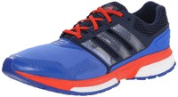 Adidas Men's Response Boost 2 Techfit Running Shoe Blue / White / Bold Orange on sale Adidas Men's Response Boost 2 Techfit Running Shoe Blue / White / Bold Orange on sale