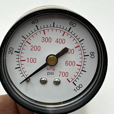 #ad ProFlo Gas Test Gauge 0 100 PSI 0 700 kPa Pressure Meter ✅ $16.72