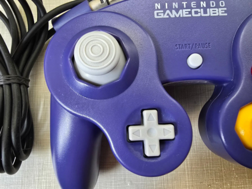Official GameCube Controller Purple NGC DOL-003 US SELLER - Picture 4 of 9