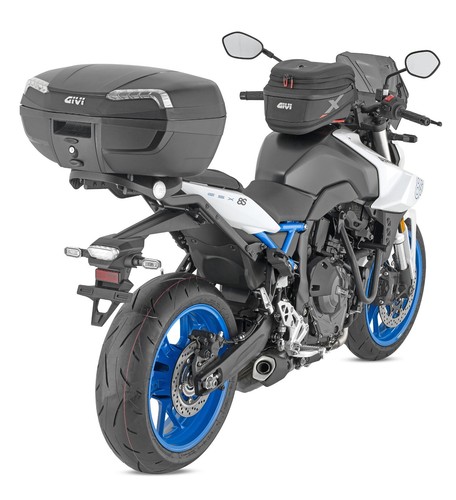 Suzuki GSX-8S 2023 Givi TOP BOX E46 TECH case + SR3126 Rack + M5M PLATE gsx 8 s - Picture 3 of 24