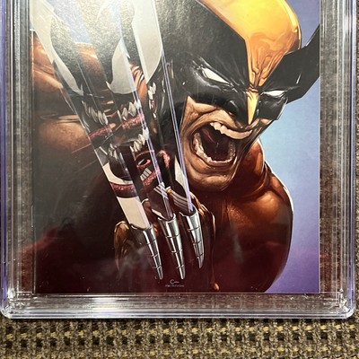 WOLVERINE #8 (2021) CGC SS 9.8 Clayton Crain Virgin Variant Murder Signature