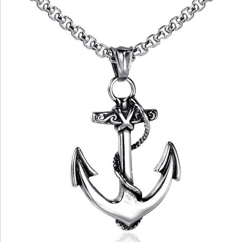 Restposten Schmuck 10 Stk Edelstahl 316 Halsketten Mix Herren Schmuck 60 cm - Bild 7 von 12