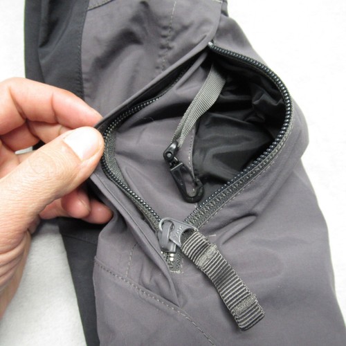 The North Face Jacket Boys Large Gray Hyvent Hodded Waterproof Interchange Shell - Picture 14 of 21