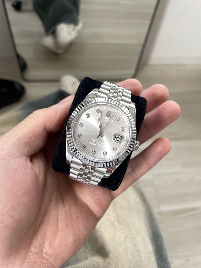 Type 6 Bapex Date Just Men's Watch Used From Japan Seller | eBay Type 6 Bapex Date Just Men's Watch Used From Japan Seller | eBay