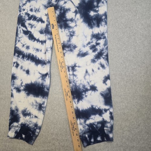 Karen Kane Womens Navy Tie Dye Seaside Jogger Sweatpants LG Casual Athleisure - Picture 6 of 12