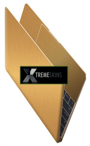 Strukturierte Skin Hülle Aufkleber für 12" Apple MacBook Carbon Decal Case Matt Metall - Bild 2 von 39