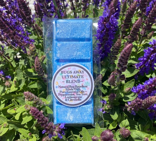 BUGS AWAY natural Insect Repellent wax melt. Wasps, Flies, Mosquitoes, spiders - Picture 2 of 6