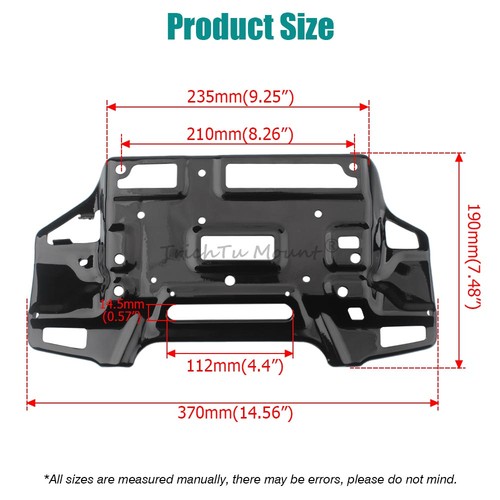 Inner Batwing Fairing Radio Mounting Brackets For Harley Electra Glide 57000186 - Imagen 7 de 18