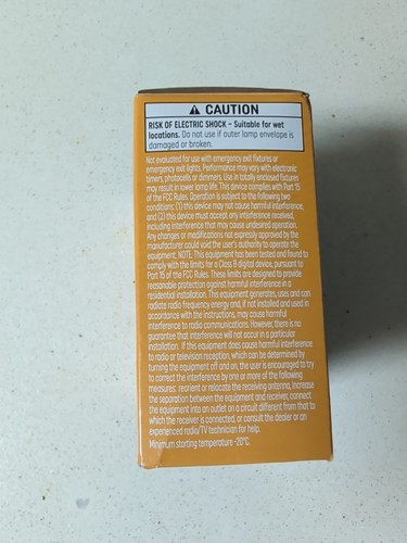 GE Relax HD 500 Lumens A15 Warm White Medium Base Dimmable LED 2-bulbs - Picture 4 of 5