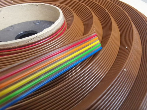 Cable de cinta 10M AMPHENOL 3C codificado por colores plano sin pantalla 6 núcleos - Imagen 7 de 7