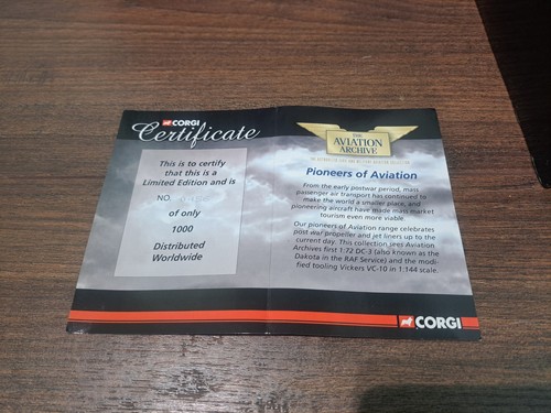 Corgi, The Aviation Achive, Douglas DC-3 - BEA, AA38202, Scale 1:72, Limited ED - Picture 4 of 7