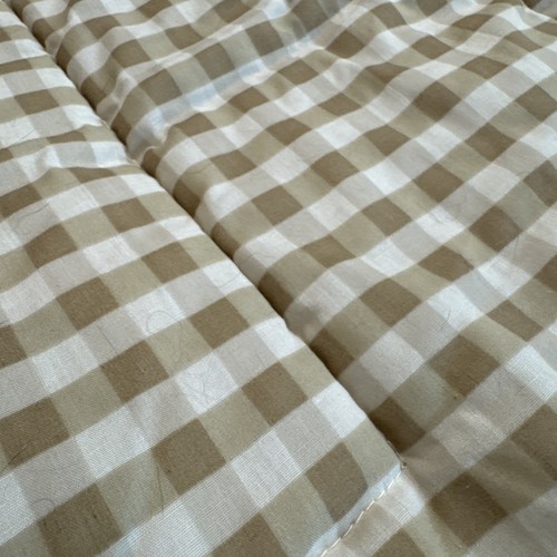 Snoopy & Woodstock Baby Crib Comforter 45" x 35" Lambs & Ivy Textured Gingham - Picture 10 of 11