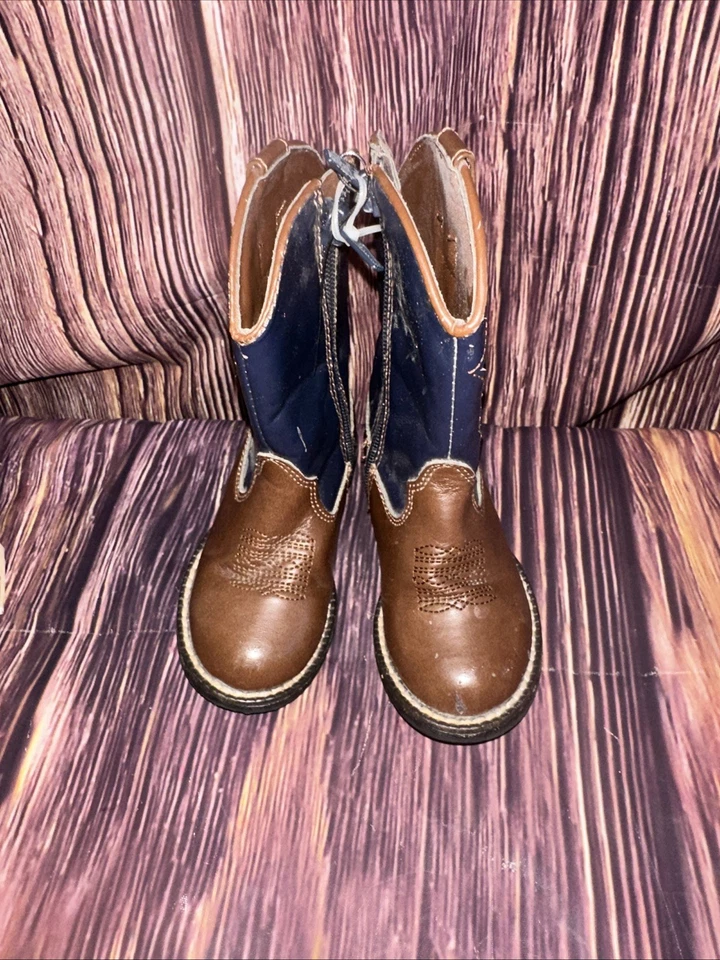 roper boots infant baby Size 5 Cowboy Super Cute Stars - Image 2 of 4