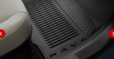 2026 TOYOTA RAV4 HYBRID OEM ALL WEATHER FLOOR LINERS 3PC SET