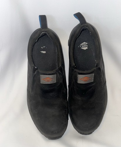 Merrell Men’s 11 Black Steel Toe Slip On Shoes - Picture 7 of 8