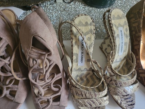 Manolo Blahnik Shoes In Bundle - Picture 2 of 7
