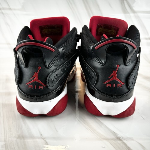 Nike Men's Air Jordan 6 Rings Bred Basketball Shoes Size 10.5 322992-062 Red - Bild 4 von 13