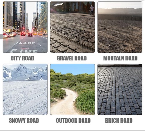 Off-road Electric Scooter For Adults 5600W 60V 27AH 50MPH E-Scooter With Seat - Picture 12 of 12