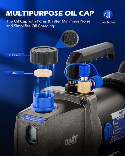 Effiziente kabellose HLK-Vakuumpumpe mit 9,46 Pfund Design - mehrere Anwendungen - Bild 7 von 9