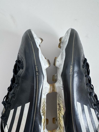 Adidas F50 Ghosted Adizero FG Black Gold Football Soccer Cleats US8 UK7 1/2 - Picture 12 of 14