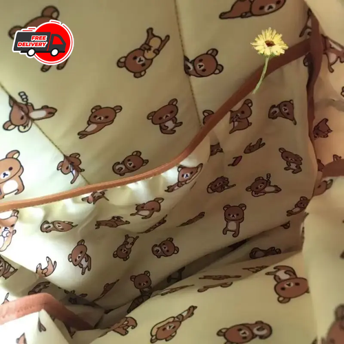 Kawaii Rilakkuma Bär Rucksack große Kapazität Schultasche Schüler Schulter Geschenk - Bild 5 von 12