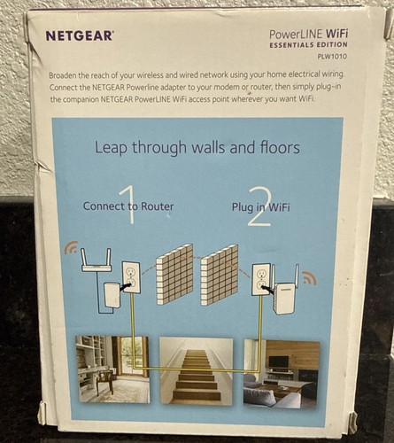 NETGEAR PowerLINE 1000 Mbps WiFi, 802.11ac, 1 Gigabit Port - Essentials Edition - Picture 3 of 7