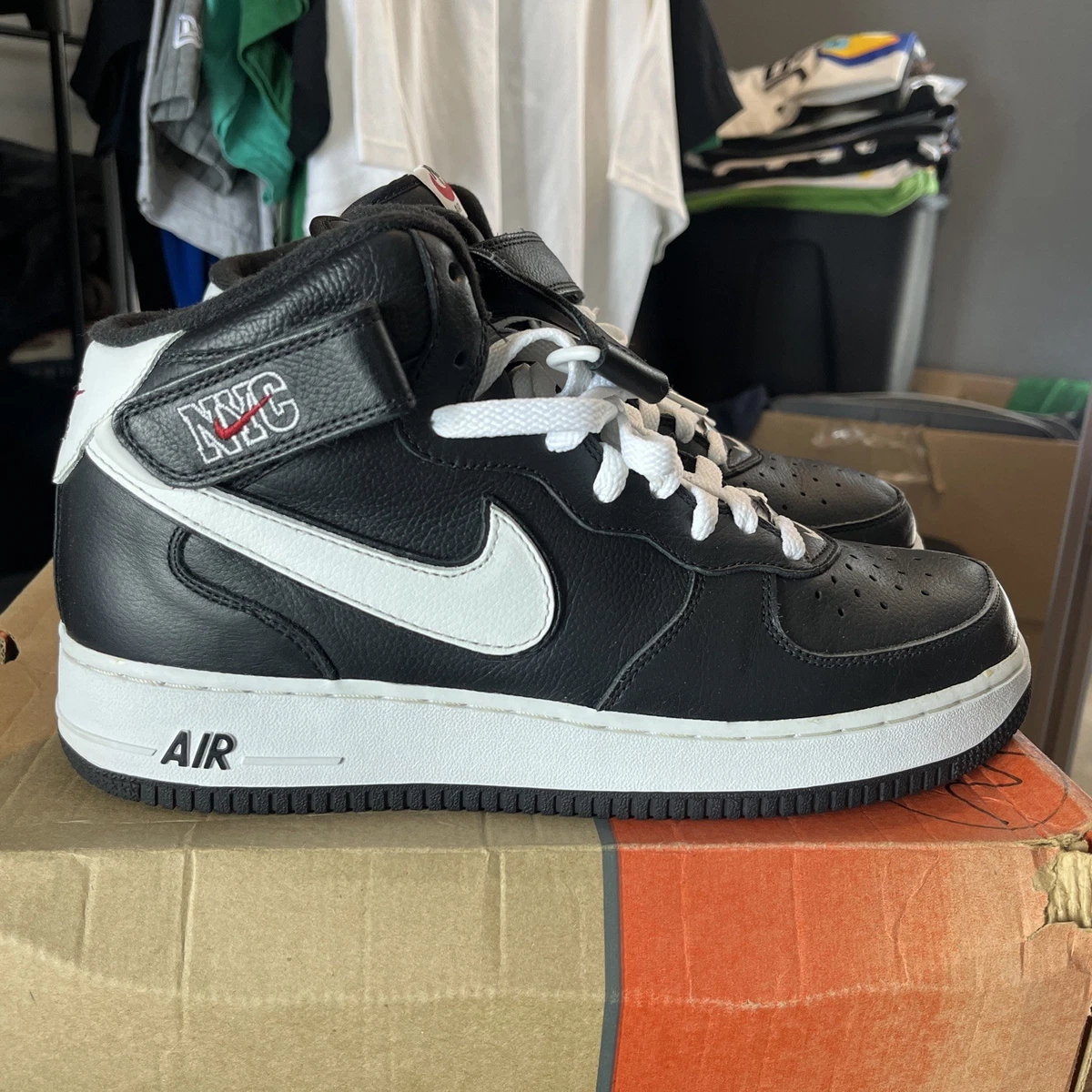 Nike Air Force 1 Mid NYC - 306340-011 for Sale | Authenticity