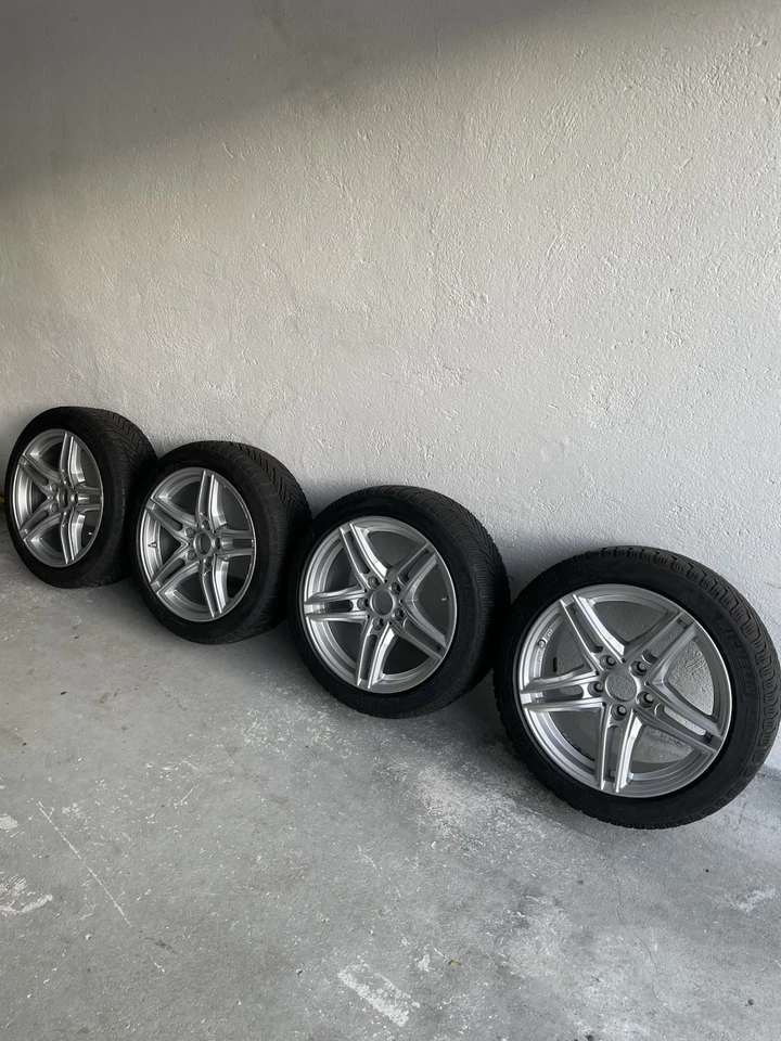 Winterkompletträder Michelin 225/45 R17 Y94 und Borbet XR Felgen - Bild 3 von 4