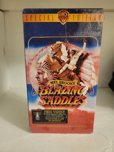 Sealed Blazing Saddles (VHS, 2001, Special Edition) - Picture 1 of 2