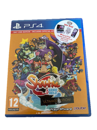 Shantae Half-Genie Hero Sony PlayStation 4 PS4 Boxed PAL - Picture 1 of 4