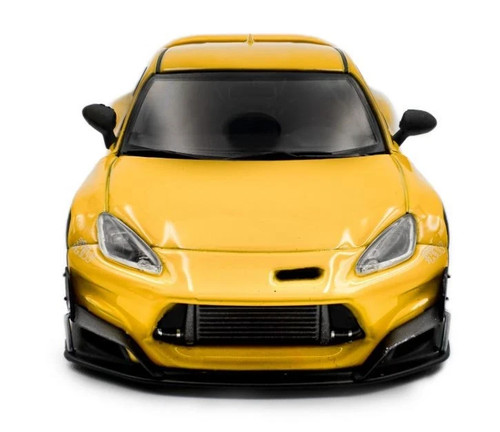 1/43 Toyota GR86 Rocket Bunny 2022 Yellow Diecast Model Car by Solido S4315101 - Picture 4 of 9