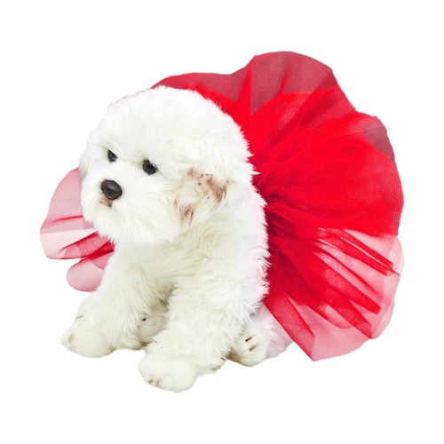 Dog Pet Dress Adjustable Costume Soft Tutu Skirt Dance Princess Clothes Cat - Picture 25 of 28